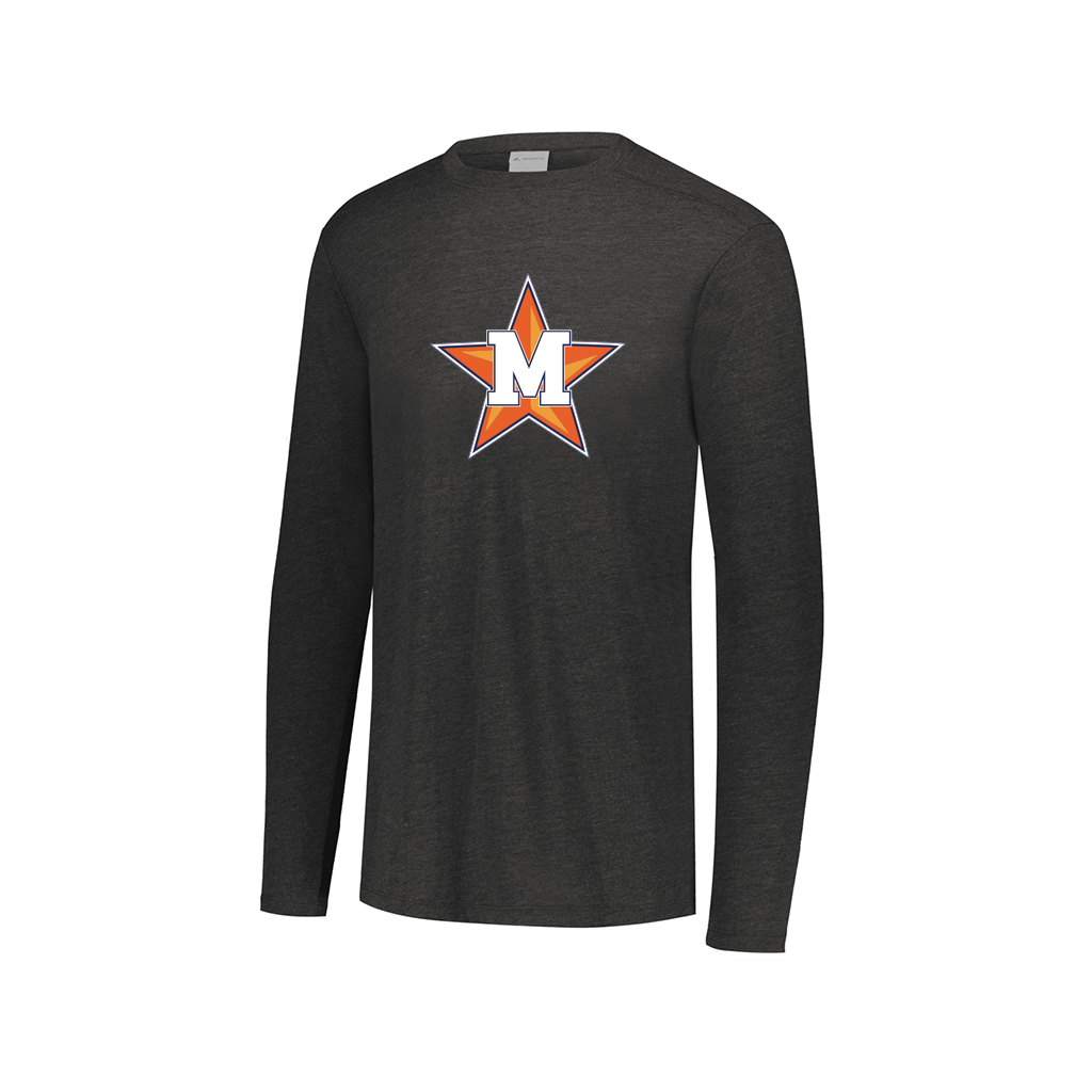 Decker Men's Tri-Blend T-Shirt - Long Sleeve